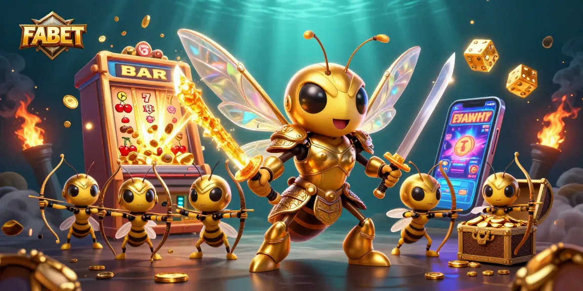 Experience the excitement of FABET with dynamic casino action featuring vibrant characters and games.