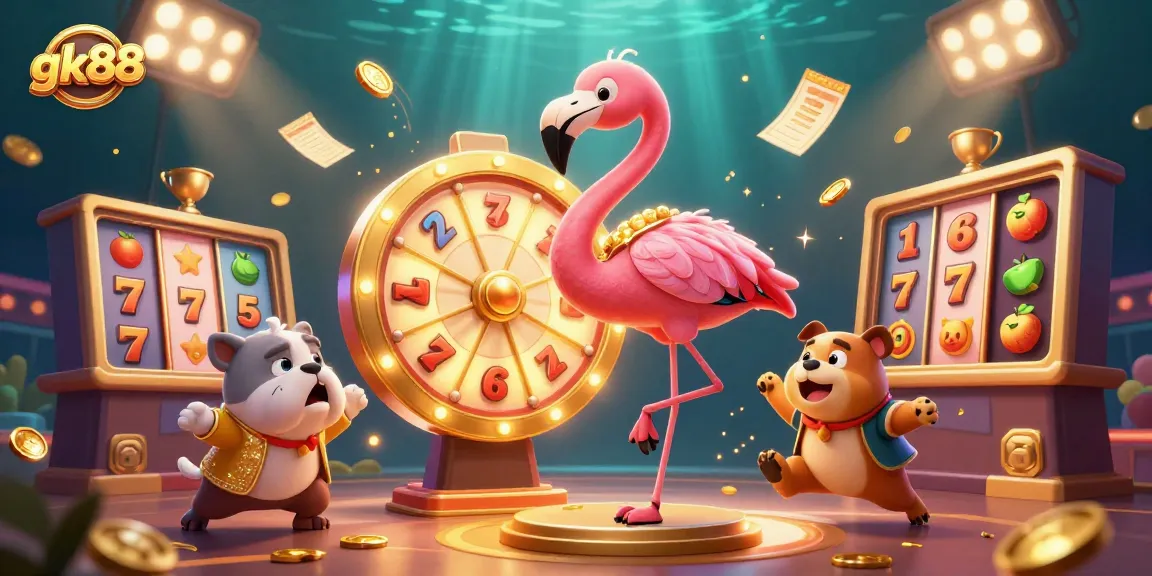 Spin the golden prize wheel at gk88 for exciting slot game rewards and prizes!