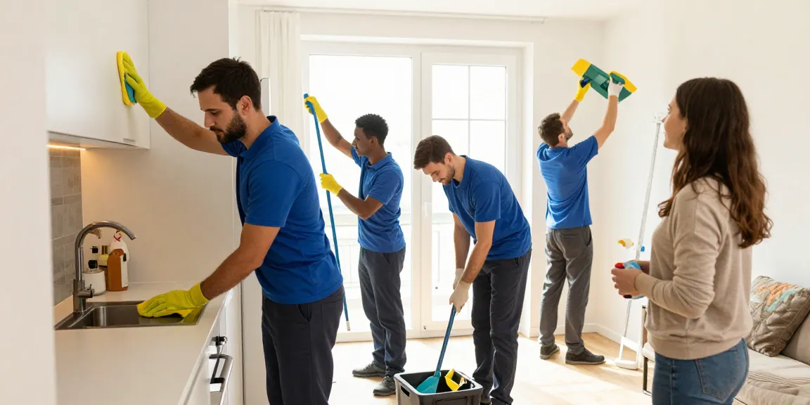 Professionele move out cleaning door lokale service in Amsterdam.
