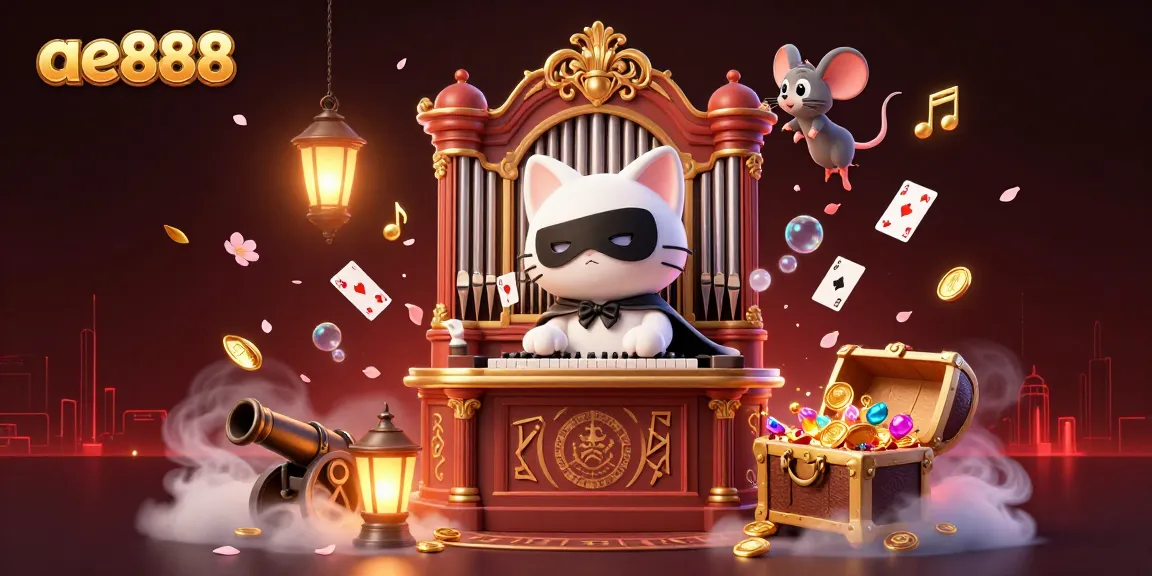 Engage in thrilling gaming with ae888's elite casino experience featuring unique characters and elements.