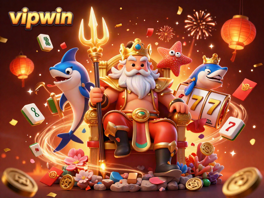 Experience thrilling wins with vipwin's vibrant casino scene featuring Neptune and jackpots.