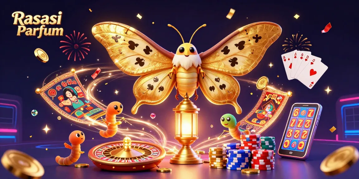 Spin and win with Rasasi Parfum-inspired casino scenes featuring vibrant game elements and golden treasures.