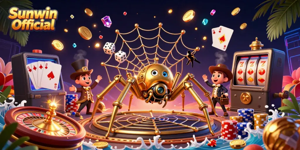 Engage in thrilling games at Sunwin Official with a dynamic steampunk casino adventure.