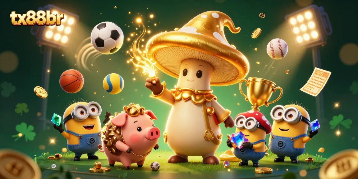 Experience exhilarating betting action with the dynamic tx88br wizard and his treasure-hunting companions.
