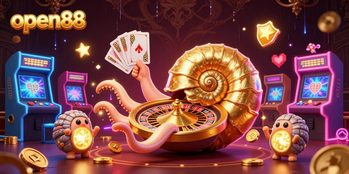 Engage in thrilling online gaming experiences at open88 with vibrant 3D casino visuals.